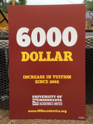 Tuition costs up